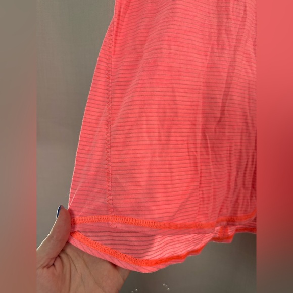 Lululemon Salute The Sun Tank Heathered Yum Yum Pink Racerback - Picture 6 of 8